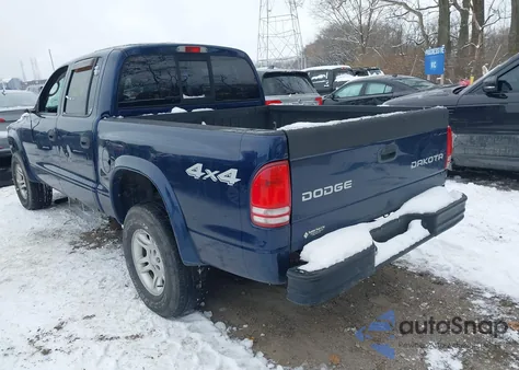 2004 Dodge Dakota Sport/Sxt from USA, damaged, VIN 1D7HG38NX4S607992